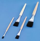 School Smart Stubby Easel Brush - 1/4 Width