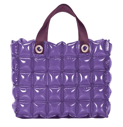Wenko 4392503100 Mini-Shopper Bubble Bag - 32 x 29 x 13 cm, lila Preisvergleich