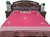 Indiatrendzs 100% Cotton Bedsheets Camel Printed Queen Size Bed Cover with 2 Pillow Covers