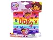 Nickelodeon 12pc Multi-Color Dora the Explorer Hair Elastic Set with Bauble - Dora Hair Ponies