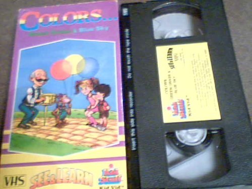 1985 Ije, Inc. Kid Stuff Toys, a Division of Ije, Inc. Colors Green Grass & Blue Sky See & Learn Vhs Educational Tape #Ksl 9003 (Vhs Tape)