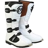 Moose Racing M1 MX Youth Motocross Motorcycle Boots - Color: White, Size: 5