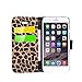 iPhone 6 Case, Pasonomi® LEOPARD Leather Wallet Flip Cover Stand Case for Apple iPhone 6 4.7 inch (4.7