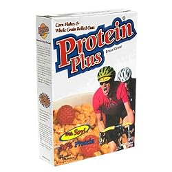Protein Plus: Soy Protein & MultiGrain Cereal (Crunchy Clusters of Corn Flakes, Crisp Rice & Whole Grain Oats) 11.5-Ounce Boxes (Pack of 6)