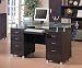 Desk With Glass By Coaster Furniture