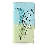 UNEXTATI Huawei P8 Lite 対応 ケース 全面保護 高品質 レザー 手帳型ケース カバー カード収納 スタンド機能 マグネット開閉式 P8 Lite用 Case (グリーン #1)