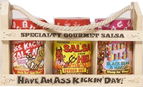 Ass Kickin' Salsa Crate Gift Set by Southwest Specialties
