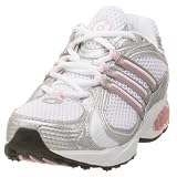 adidas Womens a3 Outrunner Running Shoe, White/Pearl Pink, 6 M