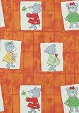 Kettler Kids Junior Pad-Orange (Mouse Print)