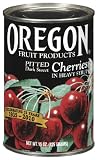 Oregon Fruit Pitted Dark Sweet Cherries in Heavy Syrup, 15-Ounce Cans (Pack of 8)