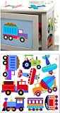 Trains, Planes & Trucks Wallies Mural Olive Kids