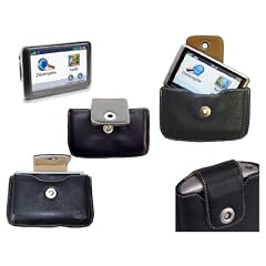 Ledertasche - Leather Case - Tasche f�r Garmin N�vi Nuvi 250W 255WT N�vi 200W N�vi 610 N�vi 650 N�vi 660, 660T, 660TFM N�vi 670, 670T, 670 TFM N�vi 750 750TFM N�vi 760 760TFM, 765TFM N�vi 770 770TFM N�vi 860. Diese Tasche sch�tzt Ihren PNA vor Schmutz, Kratzern und St��en. Einfach den PNA in die Tasche stecken - fertig!