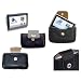 Ledertasche - Leather Case - Tasche f�r Garmin N�vi Nuvi 250W 255WT N�vi 200W N�vi 610 N�vi 650 N�vi 660, 660T, 660TFM N�vi 670, 670T, 670 TFM N�vi 750 750TFM N�vi 760 760TFM, 765TFM N�vi 770 770TFM N�vi 860. Diese Tasche sch�tzt Ihren PNA vor Schmutz, Kratzern und St��en. Einfach den PNA in die Tasche stecken - fertig!