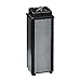 Rubbermaid Commercial Products FGR40WU500 Dimension 500 Series Urn with Weather Shield (Black)