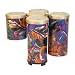 Remo Cluster Drums, 5 Pc Set, Tropical