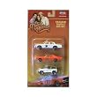 Dukes of Hazzard Hazzard County Car White, Orange, White Jeep Set 3 Pack