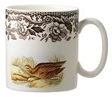 Spode Woodland Game Birds 9-Ounce Mug, Snipe and Quail