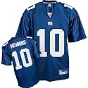 Eli Manning New York Giants BLUE Equipment - Replica NFL YOUTH Jersey