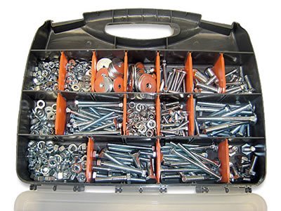DEMA Sortimentbox m. Schrauben 780 tlg.