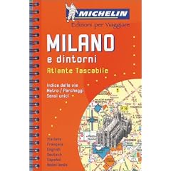 Michelin Edizioni per Viaggiare Milano e dintorni (Milan City Plan - in Italian)