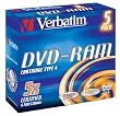 Verbatim DVD-RAM Rohlinge 5X 4,7GB Cartridge Type 4 Single Sided (removable) 5er Pack