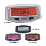 Produkt-Bild: ACE-1000AC-Multifu. Digitalin. kein Tacho, carbon, Drehzahlm. Temp. Betriebsst. Tankuhr, orange Bel.
