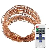 ソーラー充電式 イルミネーションライト 10メートル100LED　ストリングライト ガーデンライト 飾りライト 結婚式 パーティー 庭 室外 室内 銅線ワイヤー 防水 ウォームホワイト