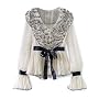 Newport News Ruffled blouse