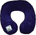 The Happy Company Therapeutic Machine Washable Travel Pillow, Navy