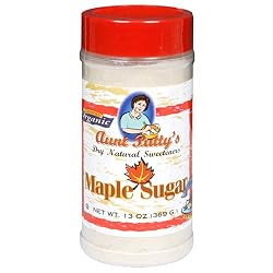 Aunt Patty's Organic Maple Sugar, 13-Ounce Bottles (Pack of 6)