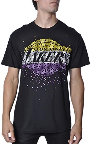 NBA LA Lakers Team Kobe Bryant Tetris Pixel Tee Shirt XL