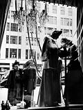 Two Elegantly Dressed Women Window Shopping Outside of Bergdorf Goodman Photographic Poster Print by Alfred Eisenstaedt, 24x32