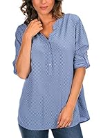 Bleu Marine Blusa Dolly (Azul)