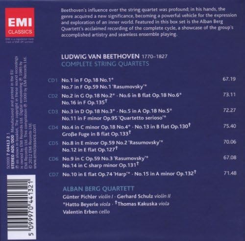 Complete String Quartets