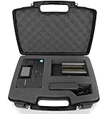 SECURE Hard Travel Carrying Case with Dense Foam fits Canon SELPHY CP1200 / CP910 Wireless Compact Portable Photo Printer , Charger Adapter , Cables , Battery , Color Ink Paper and More