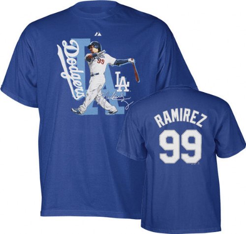 Manny Ramirez Los Angeles Dodgers Pride and Power Youth T-Shirt