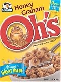 Review Quaker  / Quaker Oh's Honey Graham Cereal, 12-Ounce Boxes (Pack of 12)