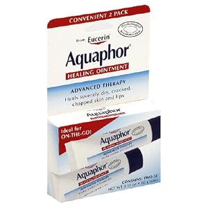 Eucerin Aquaphor Healing Ointment, 2 Count Package (Pack of 3)