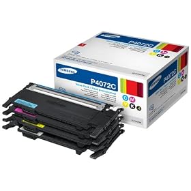 Samsung - CLT-P4072C - Cartouche pour Imprimante laser - 4 couleurs