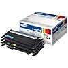 Samsung CLT-P4072C/ELS Toner Rainbowkit, 1.500 Seiten schwarz, 1.000 Seiten je Farbe