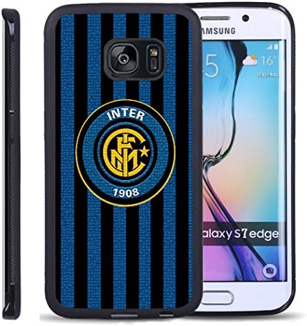 S7 Edge TPU Case,Inter Milan 2 PREMIUM BUMPER Bumper Style Premium Case Slim Fit Dual Layer Protective Cover for Samsung Galaxy S7 Edge