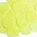 Round Sequin 40mm Yellow Neon Fluorescent Sparkle Glitter Texture Couture Paillettes