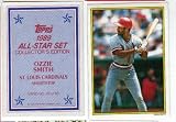 1989 Topps Glossy All Star Send In Baseball Card Ozzie Smith St. Louis Cardinals
