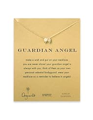 Dogeared Guardian Angel Angel Wings Necklace Gold Dipped - 16 inches