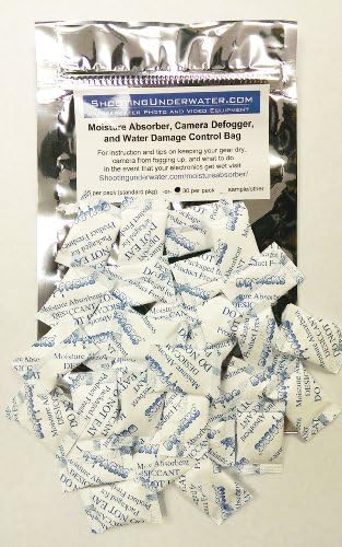 Moisture Absorber, Camera Defogger, and Water Damage Control Bag - 30 pack