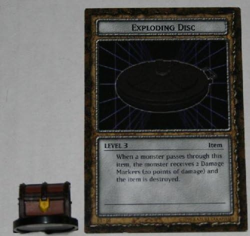 B3-06 Exploding Disc Level 3 American Yugioh DungeonDice Series 3 Ultimate Wrath Single Monster and Card