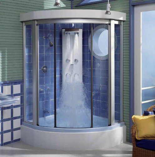 Kohler K-5162-L-0 Kohler BodySpa Shower Enclosure White