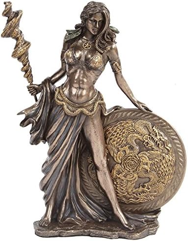 9.5" Frigga Norse Goddess Statue Mythology Deity Sculpture God Deity Pagan Magic