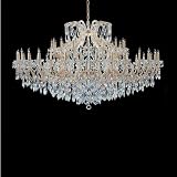 Maria Theresa Fourty Nine Light Ballroom Chandelier Finish: Chrome, Crystal Options: Swarovski spectra