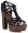 Black Distress PU